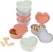 Set de 8 petites boîtes en plastique pour congélateur et conservation - Avec couvercle - Pour sauces et trempettes
