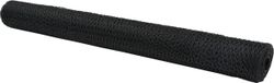 vidaXL Hexagon Hek 1,4 x 50 m PVC Grijs