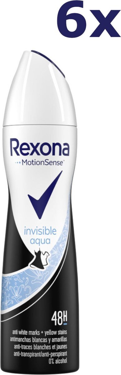 Rexona 6x Deospray - Invisible Aqua 150 ml