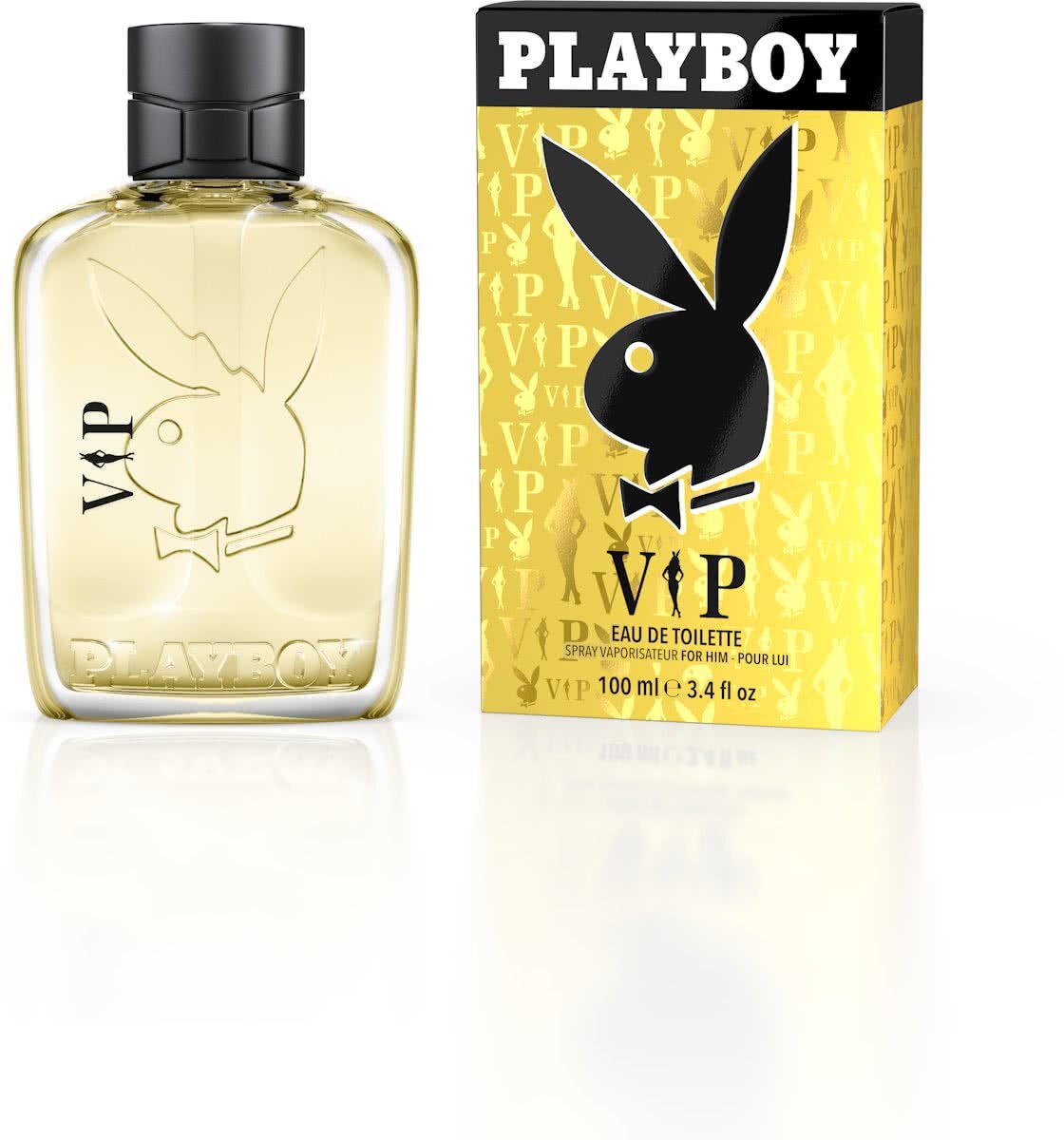 Playboy VIP Men Eau de Toilette 100 ml, per stuk verpakt (1 x 100 ml)