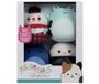Squishmallows Micromallows Original Pluche 4-Pack - Solenn Sushi, Preeti Slug, Ukee Clown en Dear Frog