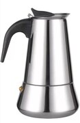 Tradizione Espresso Maker 6 Kops RVS - INDUCTIE