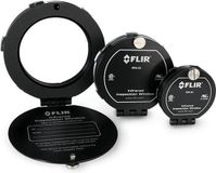 FLIR IRW-2C: FLIR IRW aluminium infraroodvenster 2" zwart