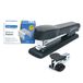 Rapesco 1471 Marlin Nietmachine, R4 Ontnieter en 5000 26/6 mm Nietjes | Antibacteriële Bescherming Germ-Savvy, Zwart