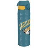 Ion8 Stalen Waterfles, 600 ml/20 oz, Lekvrij, Makkelijk te Openen, Veilige Vergrendeling, Vaatwasserbestendig, Hygiënische Flipcover, Draaggreep, Duurzaam, Reliëfprint, NFL Design