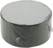 Merkloos Rond groen steekschuim/oase blok nat - 14 x 7 cm