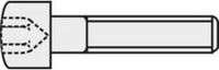 TOOLCRAFT 839667 Cilinderschroeven M3 6 mm Binnenzeskant (inbus) DIN 912 ISO 4762 Staal 8.8 gezwart 100 stuk(s)
