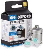 Oxford FilterBuds Hypoallergene Herbruikbare Motorfiets Gehoorbescherming Oordopjes - Kleine pasvorm