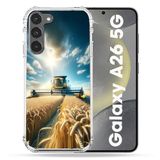 Cokitec Samsung Galaxy A26 5G Versterkte hoes - Landbouw Tarwe Oogstmachine