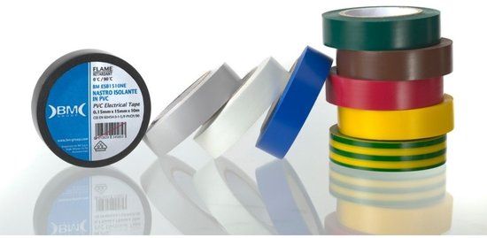 Beta Serie Elektrische Isolatietape - 10m - 15mm - Rood