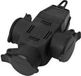 interBär 9007-004.01 3-voudige koppeling Rubber 230 V Zwart IP44