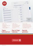 BRUNNEN Dagkalender BUSINESS (2025), 1 pagina = 1 dag, A5, 408 pagina's