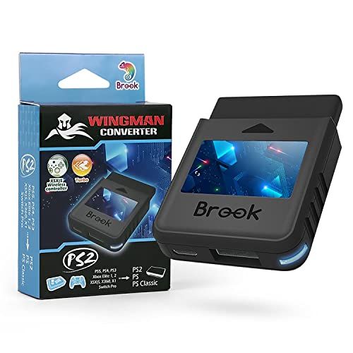 Brook Wingman PS2 converter - Wireless PS4/3 to PS2/1, Retro Consoles Converter for PS2/ PS1/PS Classic Consoles