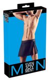 Svenjoyment OV-Großhandel Heren Kilt Rok Zwart S/M