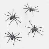 Loberon Decoratieve spin set van 4 Gwynetha antiekzwart