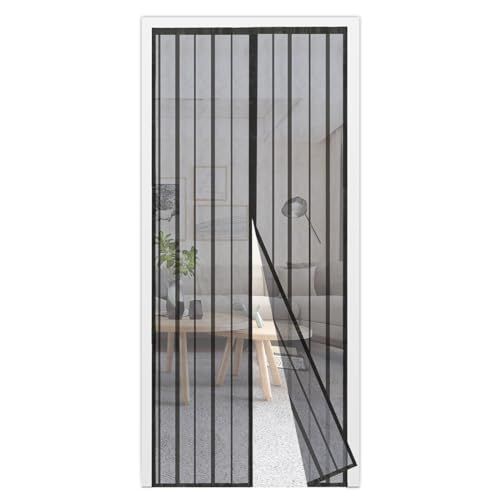Sekey Magnetisch vliegengaas, 80 x 225 cm, Zwart