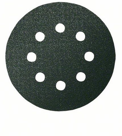 Bosch F355 Sanding Disc - 125mm - 80 Grit - 8 Holes - 5 Pack
