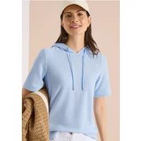 Cecil Shirt met capuchon en textuur