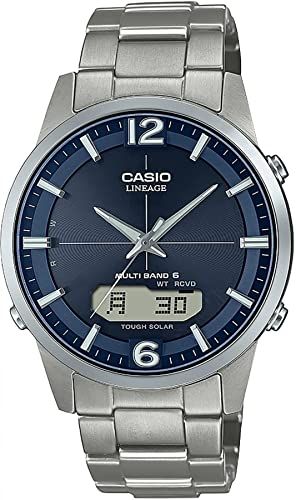 Casio LCW-M170TD-2AER Radio Controlled Heren Horloge Zilverkleurig - Ø 39,5 mm