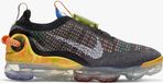 Nike Air VaporMax 2020 Flyknit Vrouwen Schoenmaat 39 Iron Grey/White/Multi