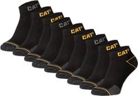 Caterpillar Enkelsokken Heren Work Sneakers 9-paar Zwart - Maat 43-46