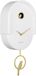 Karlsson Wandklok Tweet - Wit - 20x8.5x42cm
