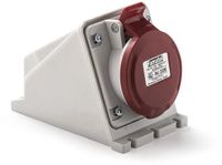 Famatel femelle CEE 5 pôles 6H 16A IP54 prise 380-415VAC Rouge/Gris