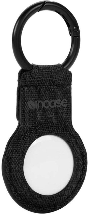 Incase Hoesje voor AirTag met Karabijnhaak Woolenex Key Clip Schokbestendig, Zwart