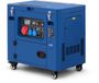 HBM Générateur diesel, groupe électrogène 498cc courant diesel 230/400V 7000W