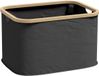 Homcom Panier à linge - Polyester - Noir