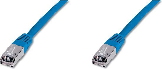 Digitus DK-1531-050/B netwerkkabel Blauw 5 m Cat5e SF/UTP