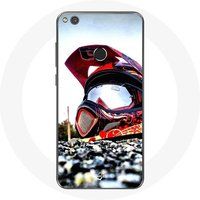Maniacase Case voor Huawei P8 Lite 2017 MotoCross Helm