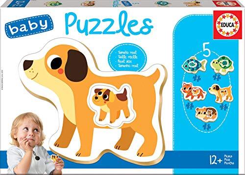 Educa 17573 12 maanden dieren puzzel