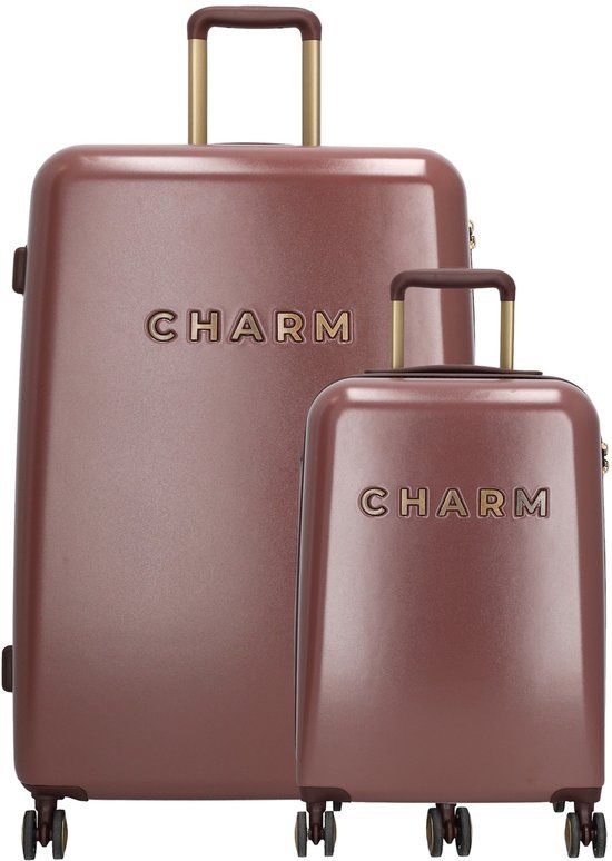 Charm London Capetown Kofferset Bordeaux Rood