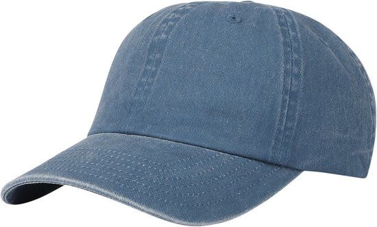 R.E.D. by EMP R.E.D. Rock-Engineered Design Blauwe pet met eenvoudig design - Unisex - Katoen - One size
