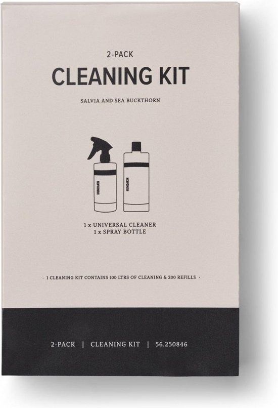 Humdakin Schoonmaakset - Reiniger 1L + Spuitfles