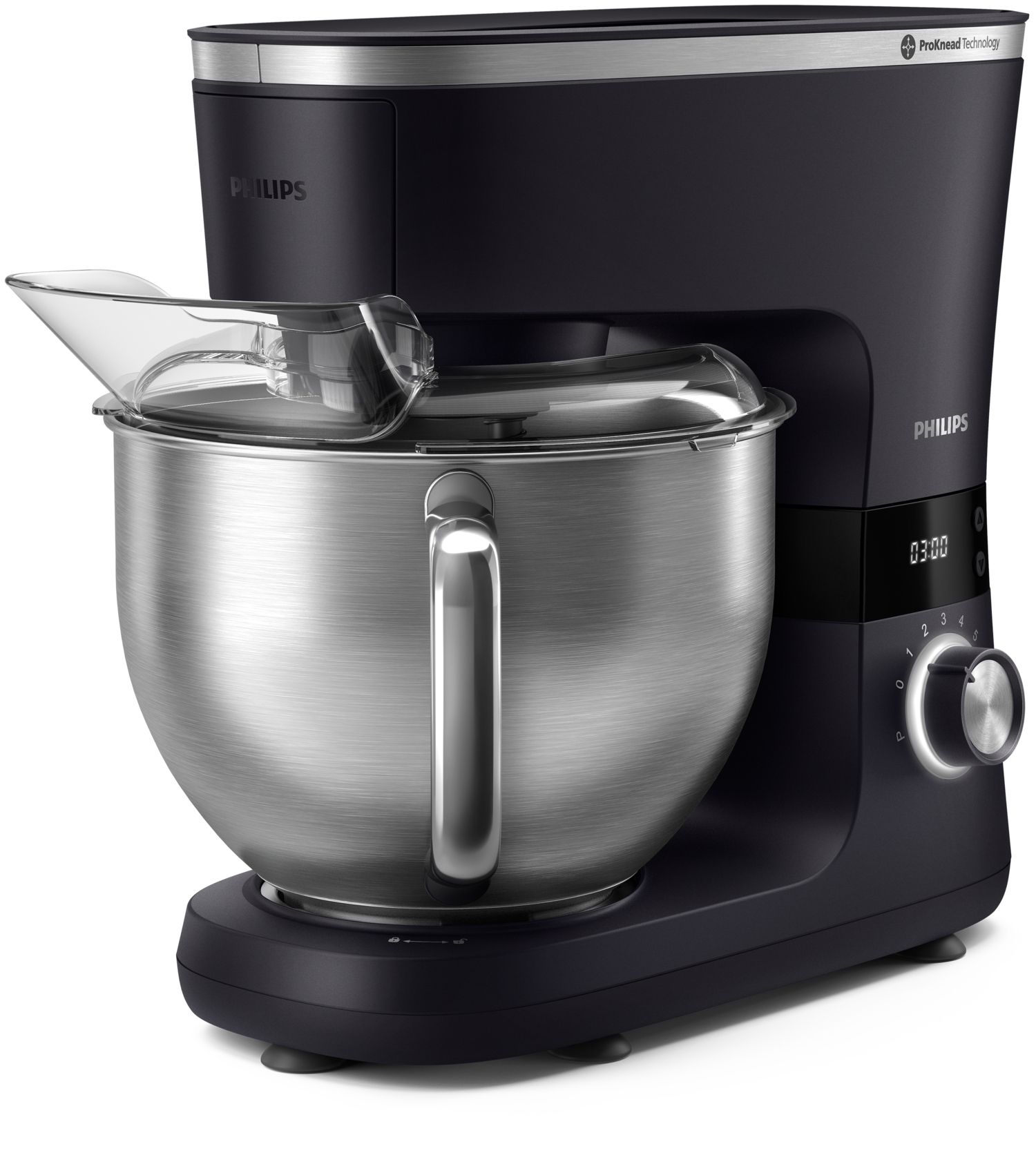 Philips Series 7000 HR7962/01 Keukenmachine - Stand Mixer - Zwart