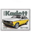 Nostalgic Art Merchandising Opel Kadett Metalen Bord 30 x 40cm