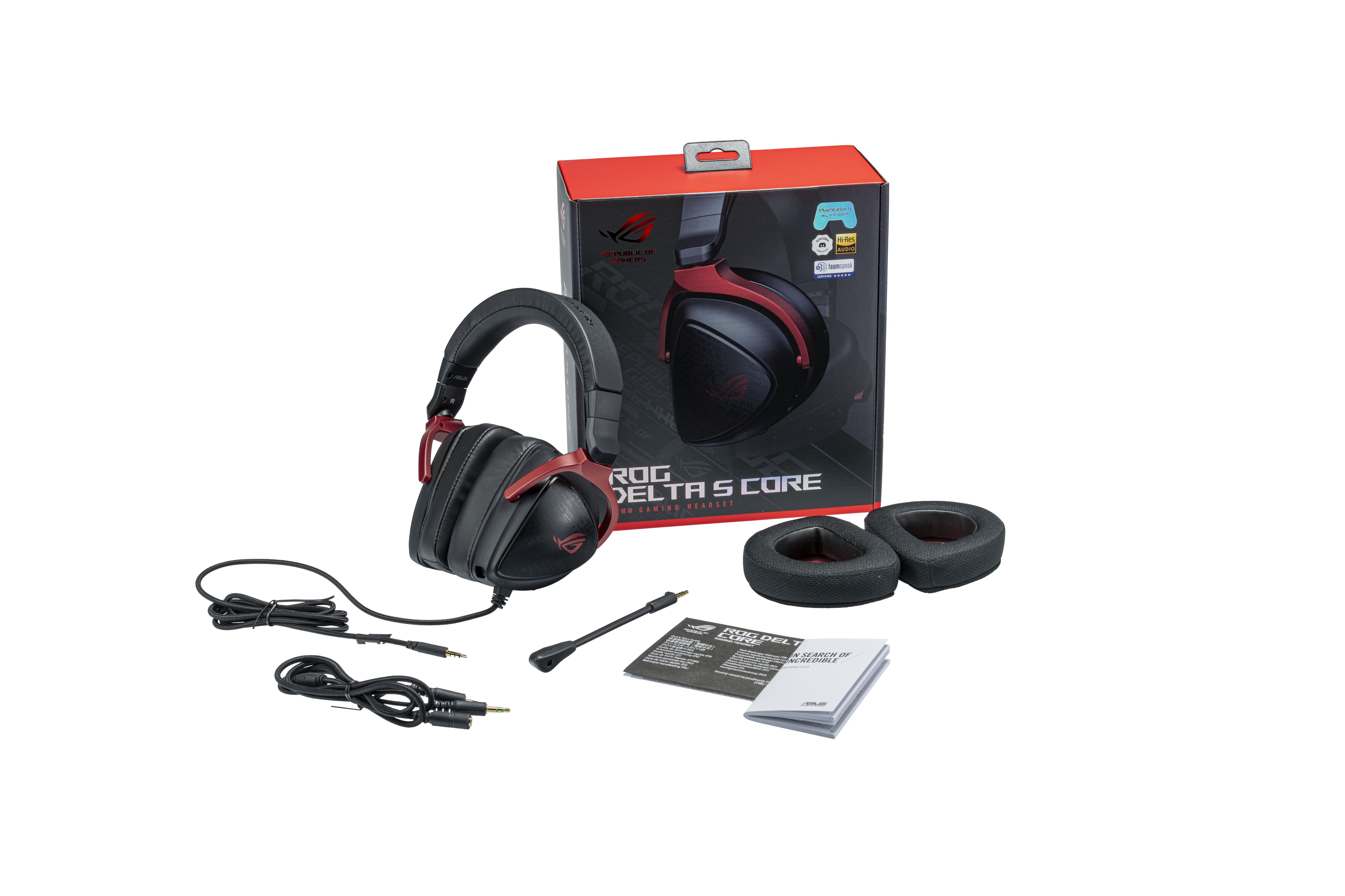 ASUS ROG Delta S Core Gaming Headset - Zwart