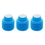 KUM Softie dubbele puntenslijper 442 M2, rood, set van 3