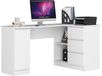 Bureau B20 d'angle blanc
