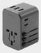 Energea TravelWorld Universel Noir AC Charge rapide Intérieur
