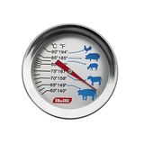 IBILI 743402 thermometer voor vlees, verchroomd draad, grijs, 22 x 10 x 2 cm