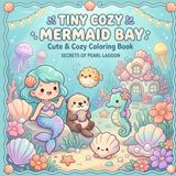 Mermaid Bay: Cute Coloring Book for Adults and Teens
