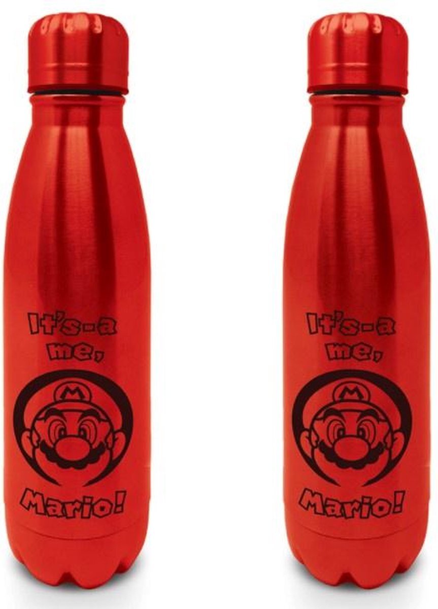 Pyramid International Super Mario - Metal Drinking Bottle Merchandise