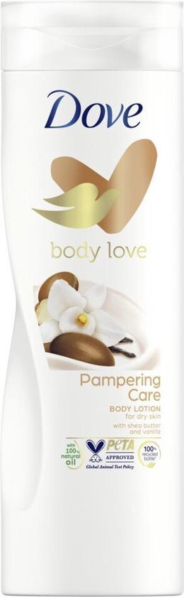 Dove Bodylotion Purely Pampering Sheabutter Vanille Voordeelverpakking 6x400ml