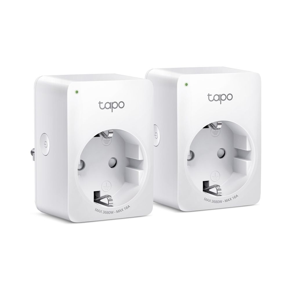 TP-Link Tapo P110 Smart Plug - 2-Pack - WiFi - Energiebewaking - Wit