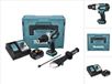 Makita DHP 458 RG1J Accu-klopboormachine 18 V 91 Nm + 1x Accu 6,0 Ah + Oplader + Makpac