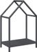 vidaXL - Brandhoutrek - 40x25x60 cm - Koudgewalst Staal - Antracietkleurig