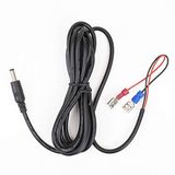 Stroomkabel PNI Stroomkabel voor jachtcamera's, lengte 1,5 m, 4 mm dikke stekker, compatibel met PNI 400C, 350C, 280, 400C Pro en 550C.